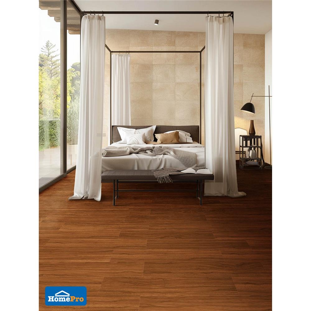 กระเบื้องพื้น 15x90 ซม. TARA ซูดาน น้ำตาล A 1.215 ตร.ม.