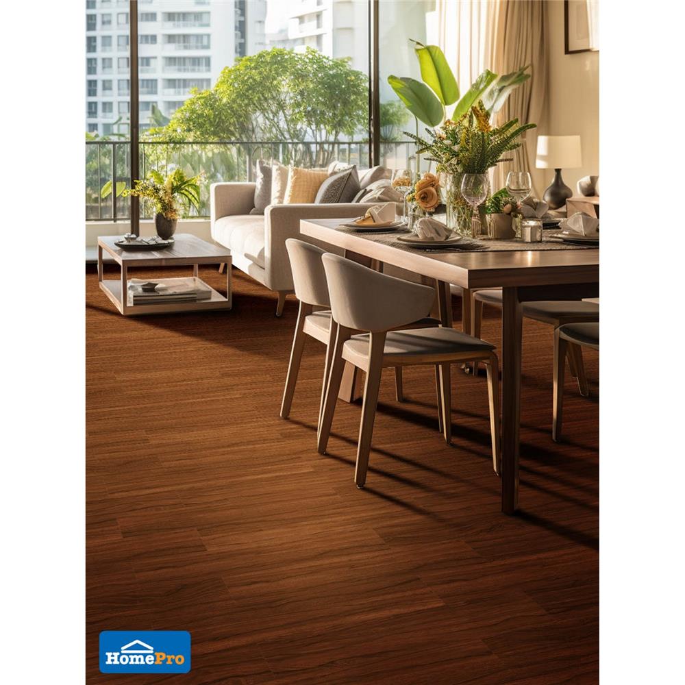 กระเบื้องพื้น 15x90 ซม. TARA ซูดาน น้ำตาล A 1.215 ตร.ม.