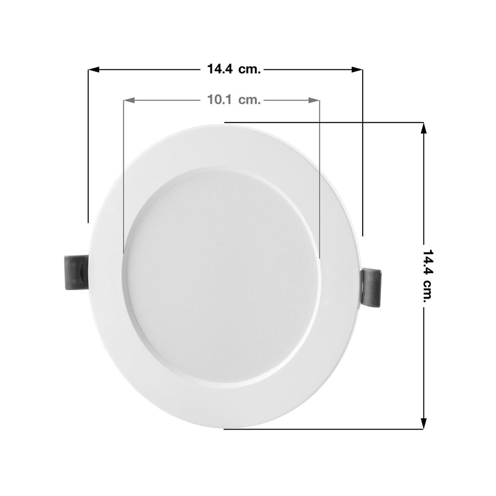 ดาวน์ไลท์ LED EVE 598379 4 นิ้ว 12 วัตต์ DAYLIGHT สีขาว