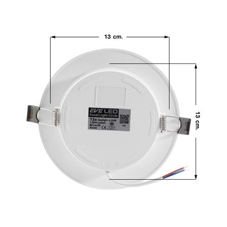 ดาวน์ไลท์ LED EVE 598379 4 นิ้ว 12 วัตต์ DAYLIGHT สีขาว_5