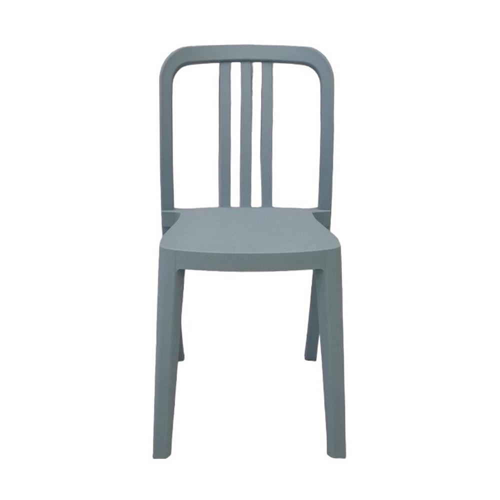 เก้าอี้พลาสติก SPRING SATURN สีเทา
