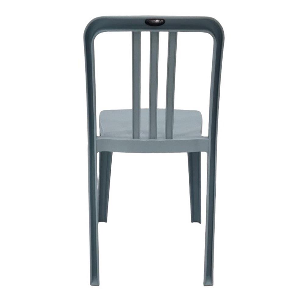 เก้าอี้พลาสติก SPRING SATURN สีเทา