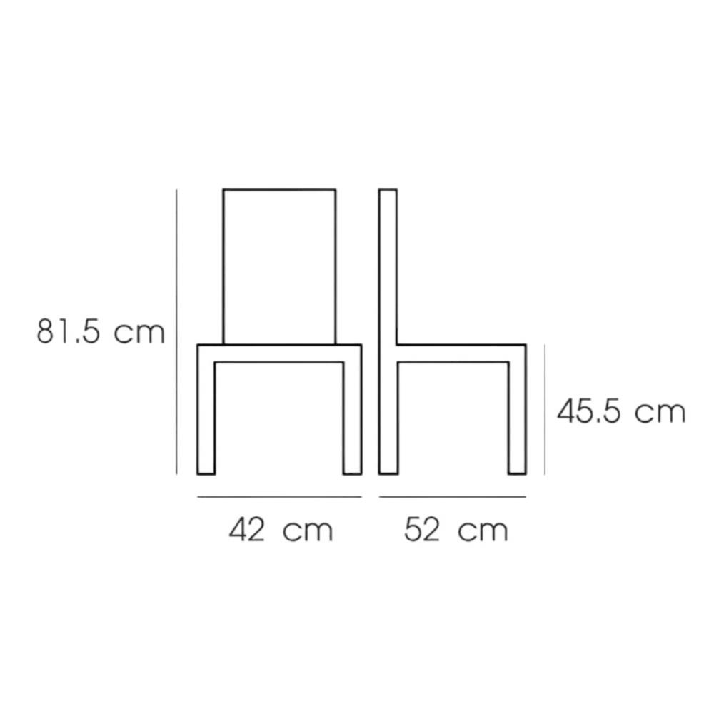เก้าอี้พลาสติก SPRING SATURN สีเทา