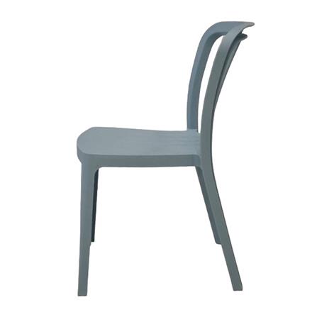 เก้าอี้พลาสติก SPRING SATURN สีเทา_2