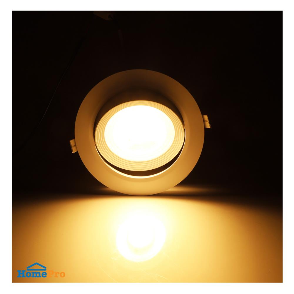 ดาวน์ไลท์ LED EVE 201408 4 นิ้ว 12 วัตต์ WARM WHITE สีขาว