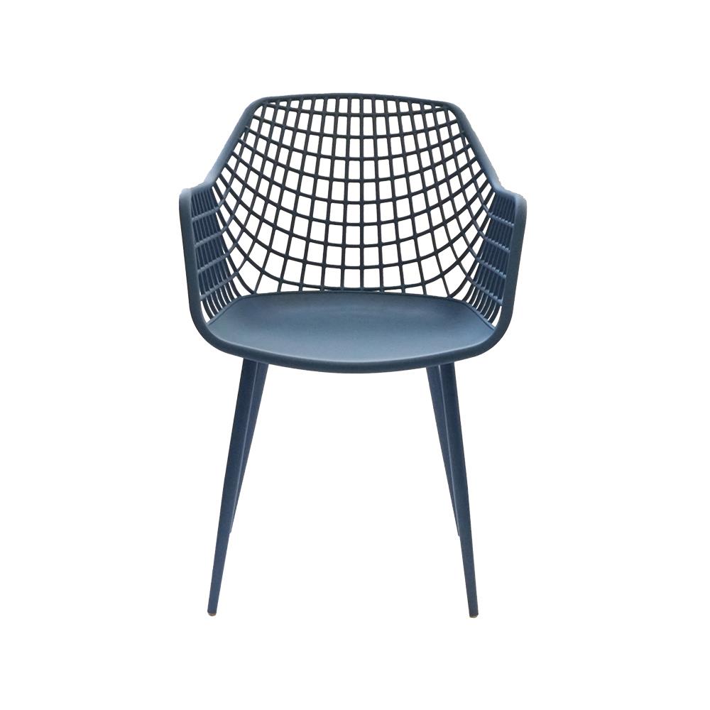 เก้าอี้พลาสติก PIONEER PN92621 สีน้ำเงินเข้ม