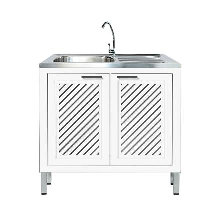 ตู้ตั้งพื้น CABIN HARPER 1 หลุม 1 ที่พัก 90x85 ซม. สีขาว