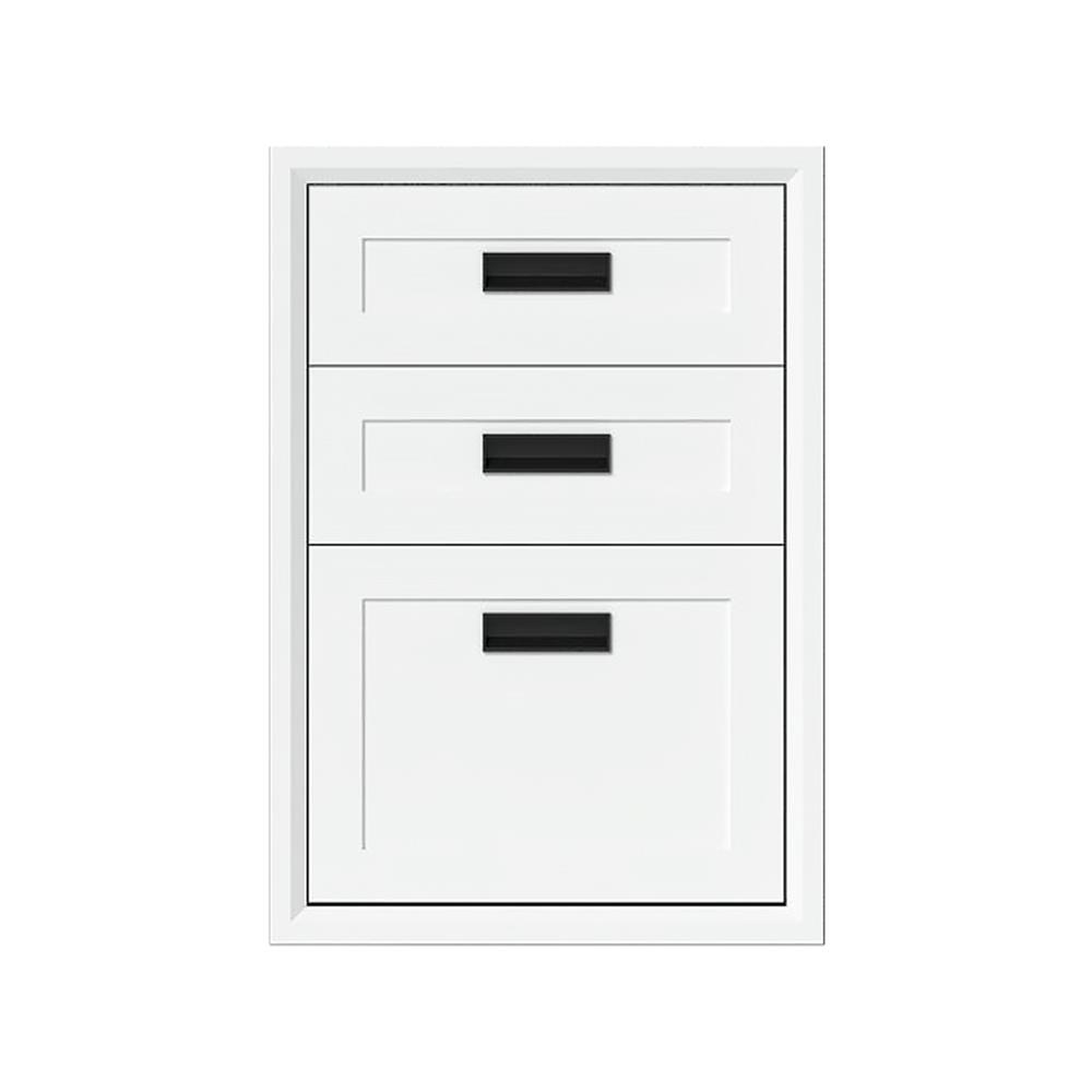 ตู้ลิ้นชัก 3 ชั้น CABIN HARPER 45.5x65.5 ซม. สีขาว