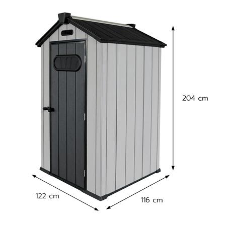 บ้านเก็บของกลางแจ้ง SPRING MA SHU 122X204 ซม._11