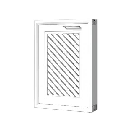 บานซิงค์เดี่ยว CABIN HARPER 45.5x65.5 ซม. สีขาว_1