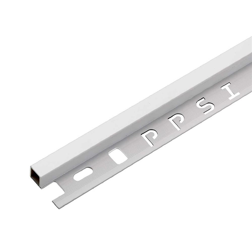 คิ้ว PVC เหลี่ยม PPSI PQG 1002013 10 มม. 2 ม. สีเทาอ่อน