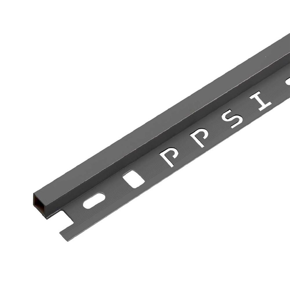 คิ้ว PVC เหลี่ยม PPSI PQG 1202011 12 มม. 2 ม. สีดำ