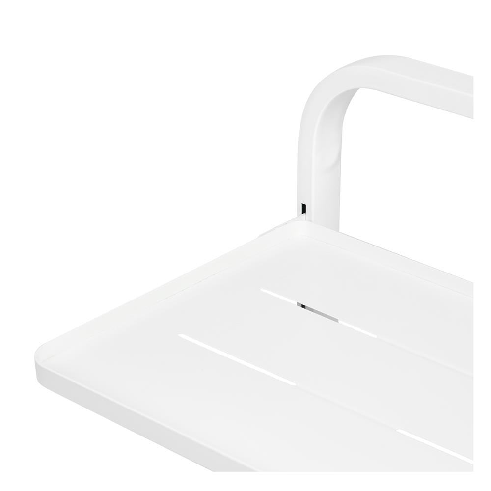 ชั้นวาง 4 ชั้น มีล้อ STACKO BRISK 35.5x30.7x89.6 ซม. สีขาว