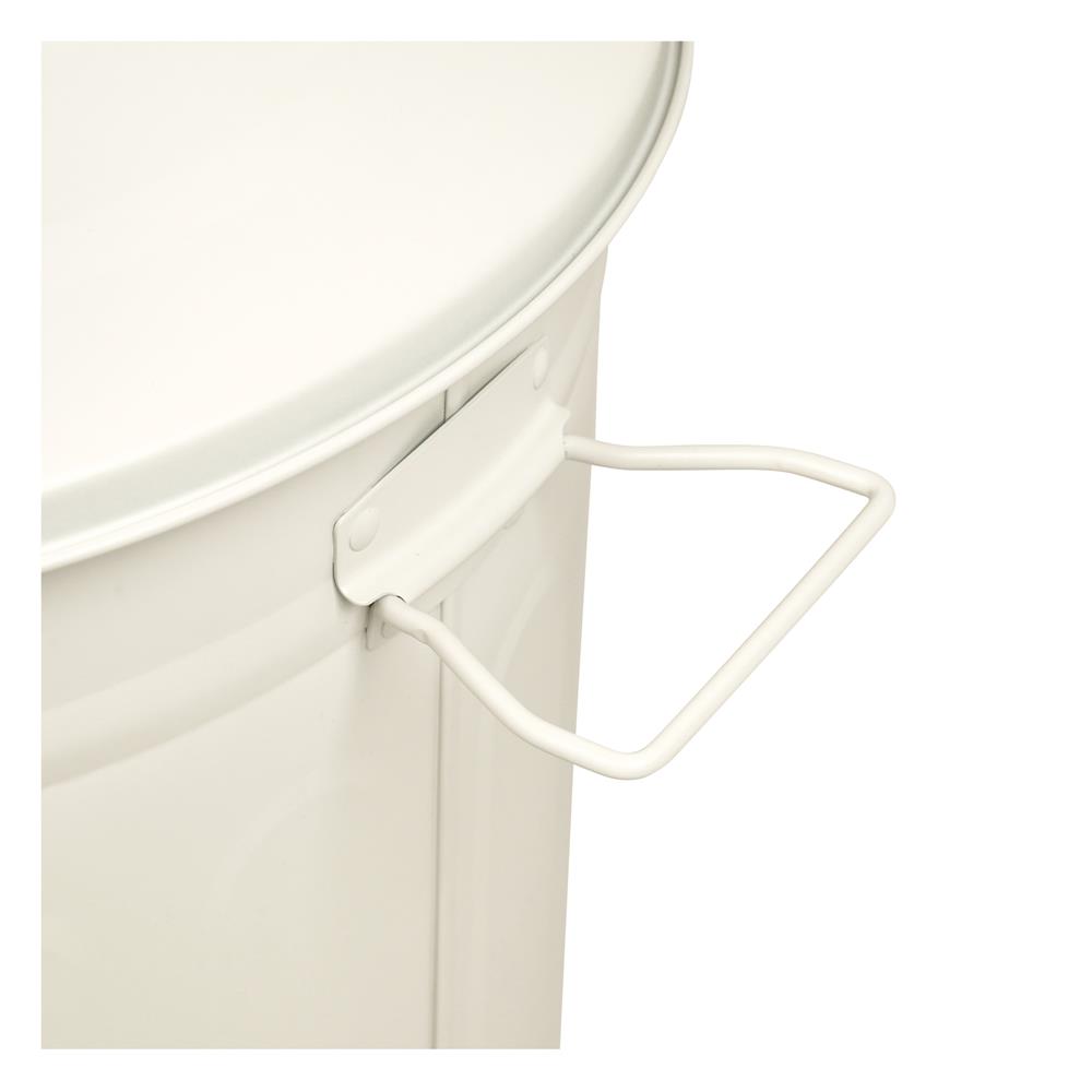 ถังขยะกลมฝาเปิด-ปิด ACCO META 48 ลิตร สีครีม