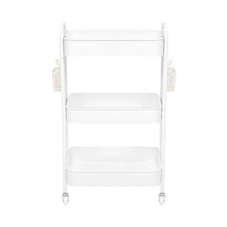 ชั้นวาง 3 ชั้น มีล้อ STACKO MISSY 44.7x30.6x77.9 ซม. สีขาว_2