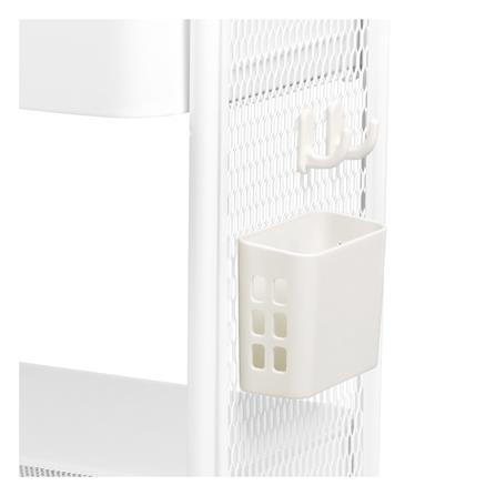 ชั้นวาง 3 ชั้น มีล้อ STACKO MISSY 44.7x30.6x77.9 ซม. สีขาว_3