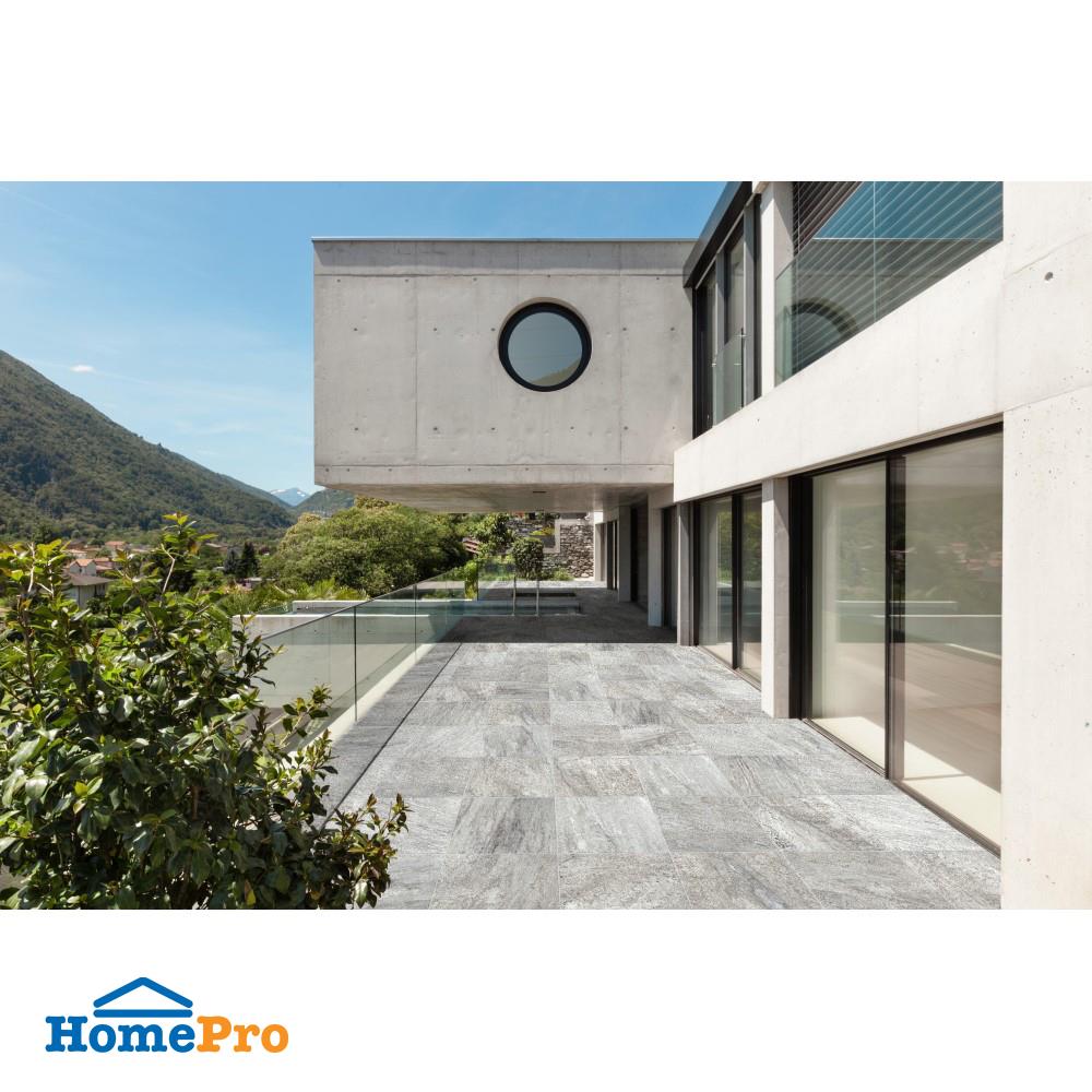 กระเบื้องพื้นพอร์ซเลน 60x60 ซม. COTTO ดอสก้า เทาเข้ม PM 1.44 ตร.ม.