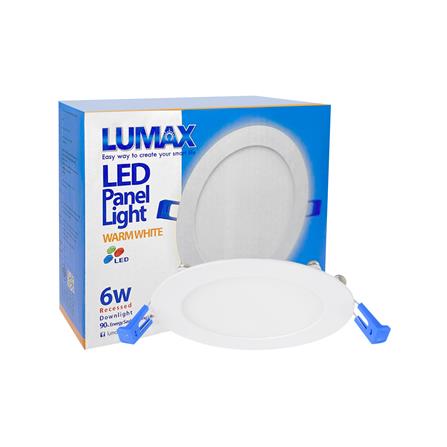 ดาวน์ไลท์ LED LUMAX 20-A0710 4.7 นิ้ว 6 วัตต์ WARM WHITE สีขาว_4