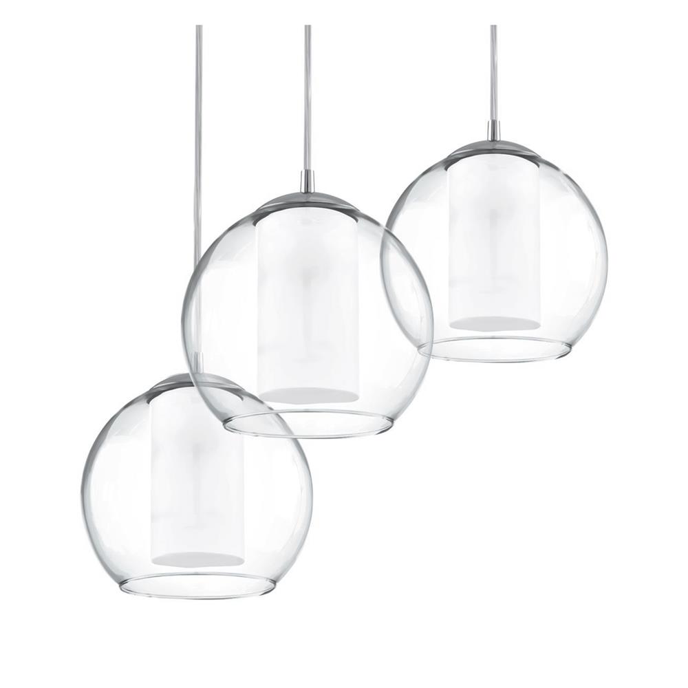 ไฟช่อ EGLO BOLSANO 92762 สีใส/เงิน 3 หัว