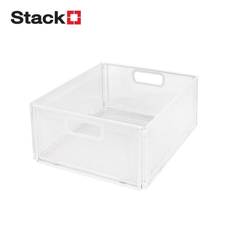 กล่องเหล็กเอกสาร STACKO KD 29.5x36x15 ซม. สีขาว