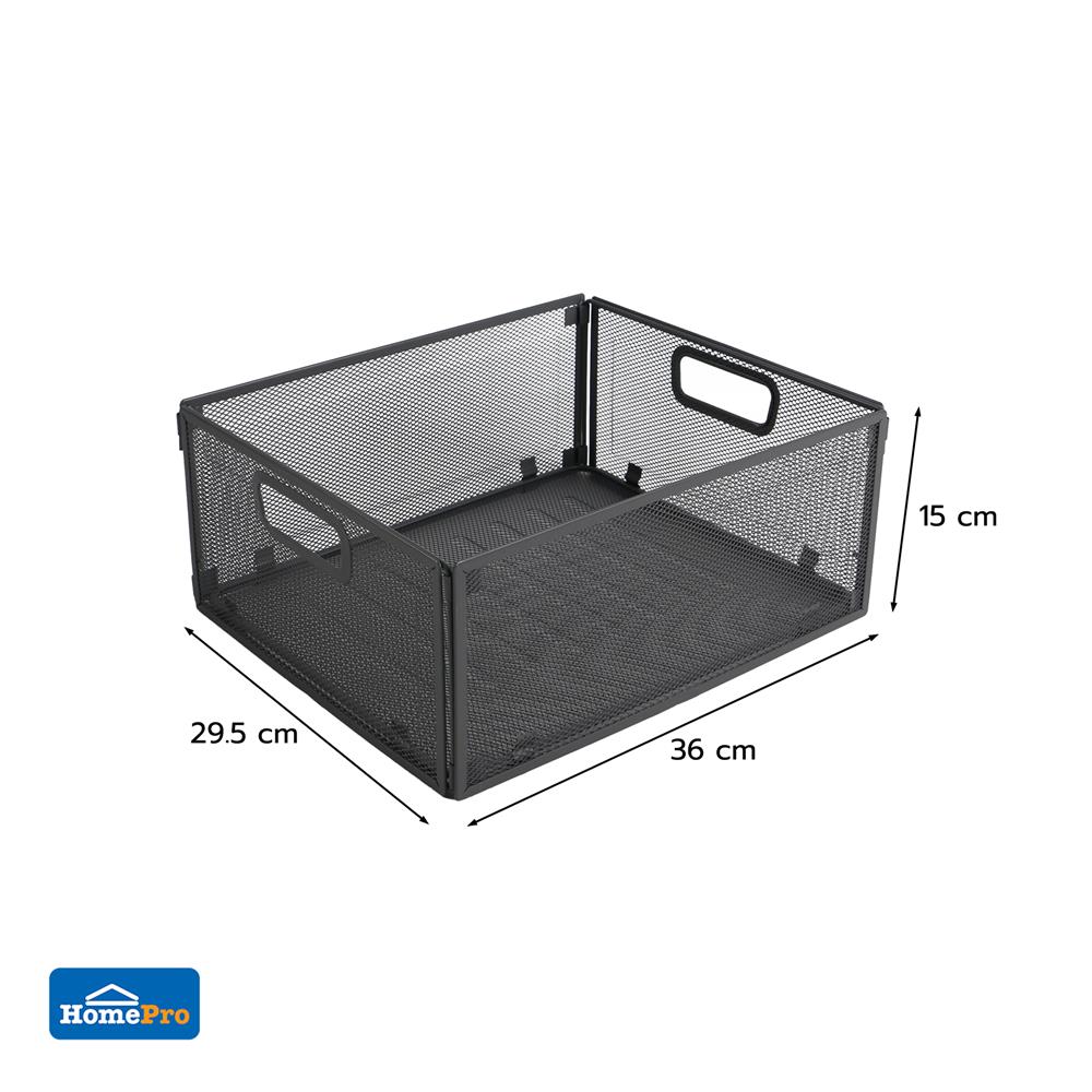 กล่องเหล็กเอกสาร STACKO KD 29.5x36x15 ซม. สีเทา