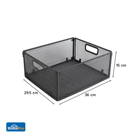 กล่องเหล็กเอกสาร STACKO KD 29.5x36x15 ซม. สีเทา_5