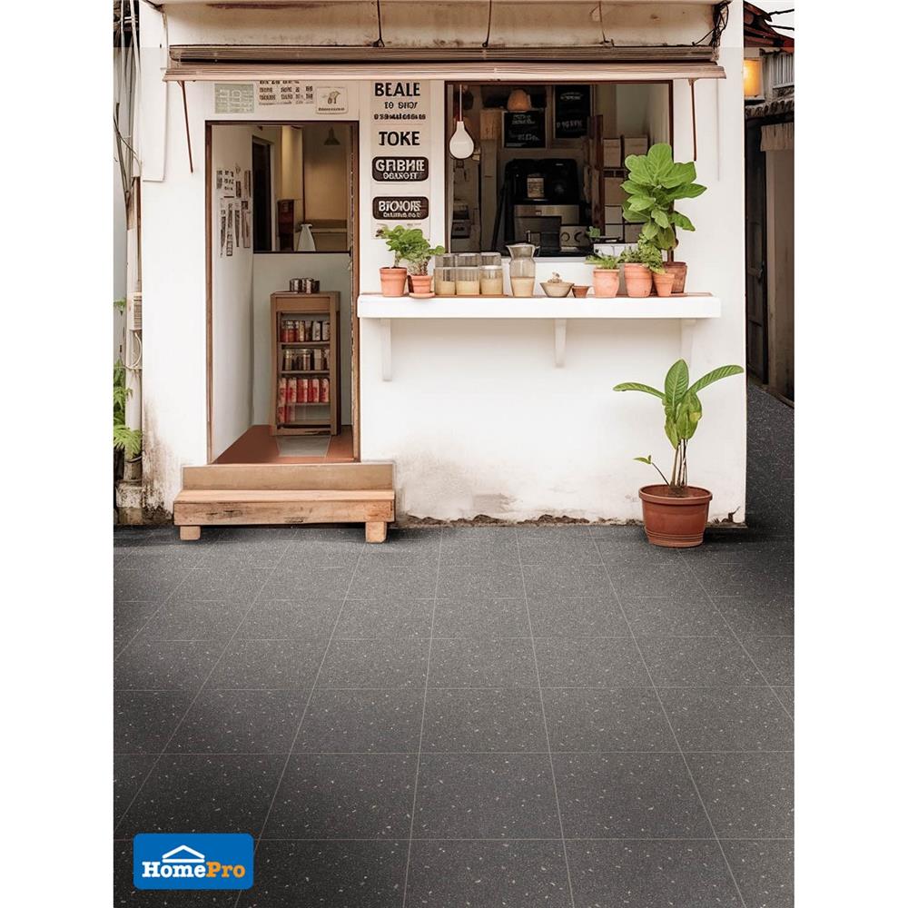 กระเบื้องพื้น 12x12 นิ้ว DURAGRES บอสตัน เทาเข้ม 1 ตร.ม.