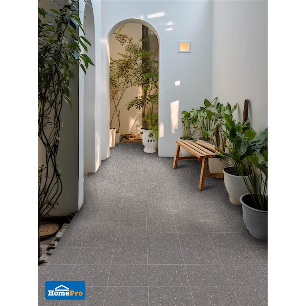 กระเบื้องพื้น 12x12 นิ้ว DURAGRES บอสตัน เทาเข้ม 1 ตร.ม.