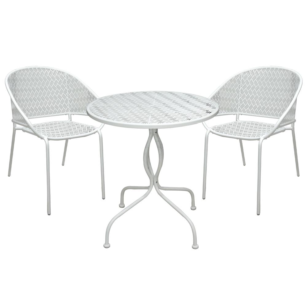 ชุดสนาม 2 ที่นั่ง SPRING STEELY สีขาว_1