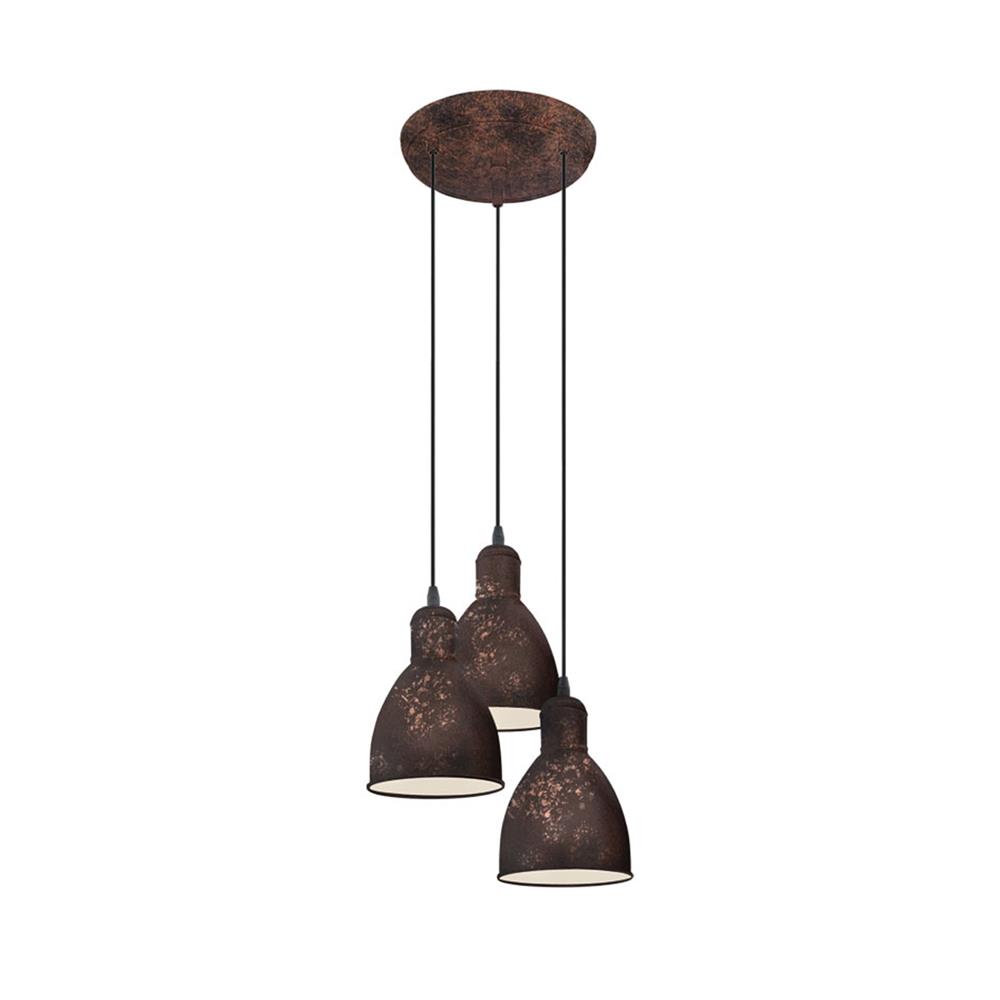 ไฟช่อ EGLO PRIDDY 1 49493 สีทองแดง 3 หัว