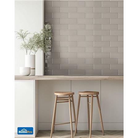 กระเบื้องผนัง 10x30 ซม. TARA กลอสซี่ เซจกรีน A 0.99 ตร.ม._2