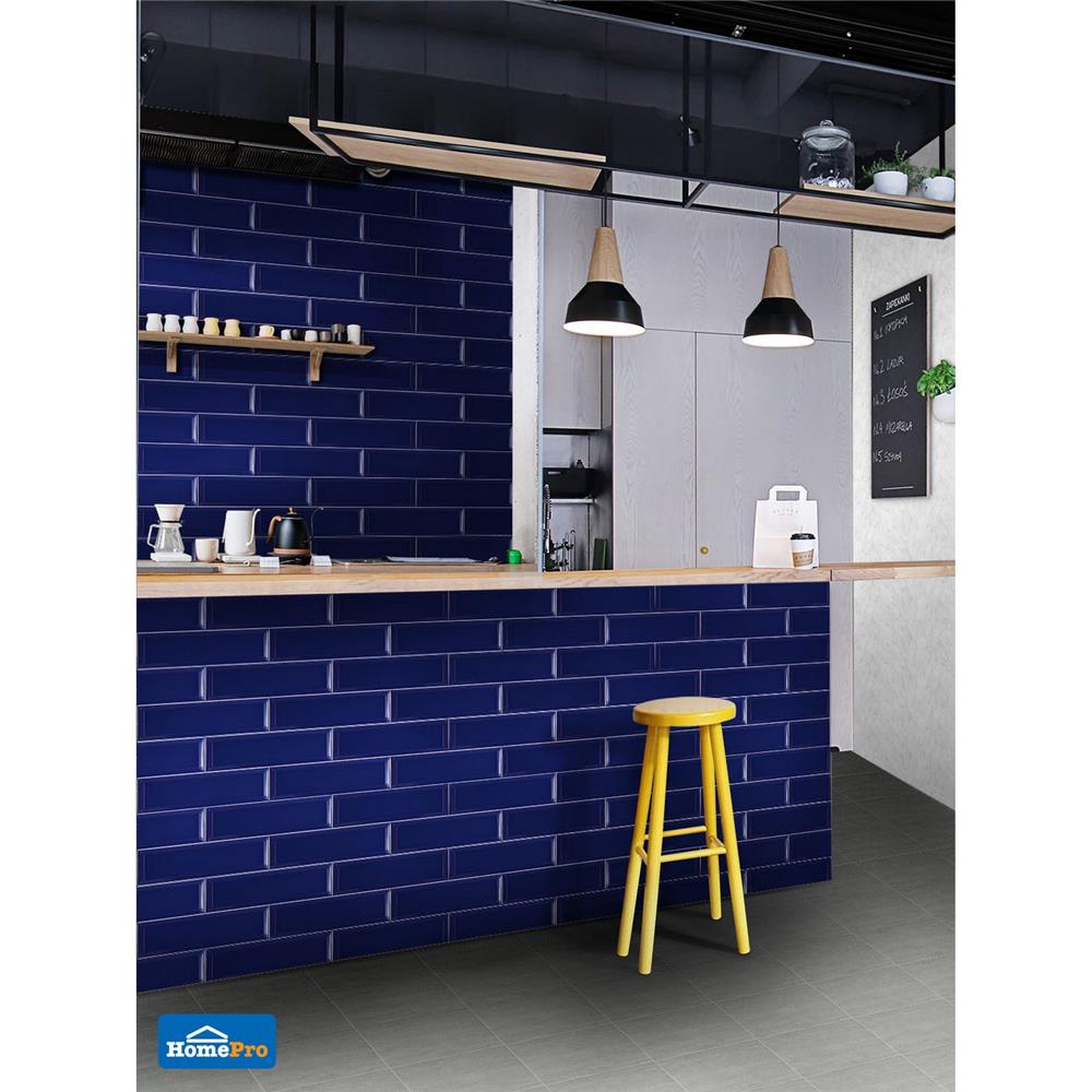 กระเบื้องผนัง 10x30 ซม. TARA ไดมอนด์ เนวี่ บลู A 0.99 ตร.ม.