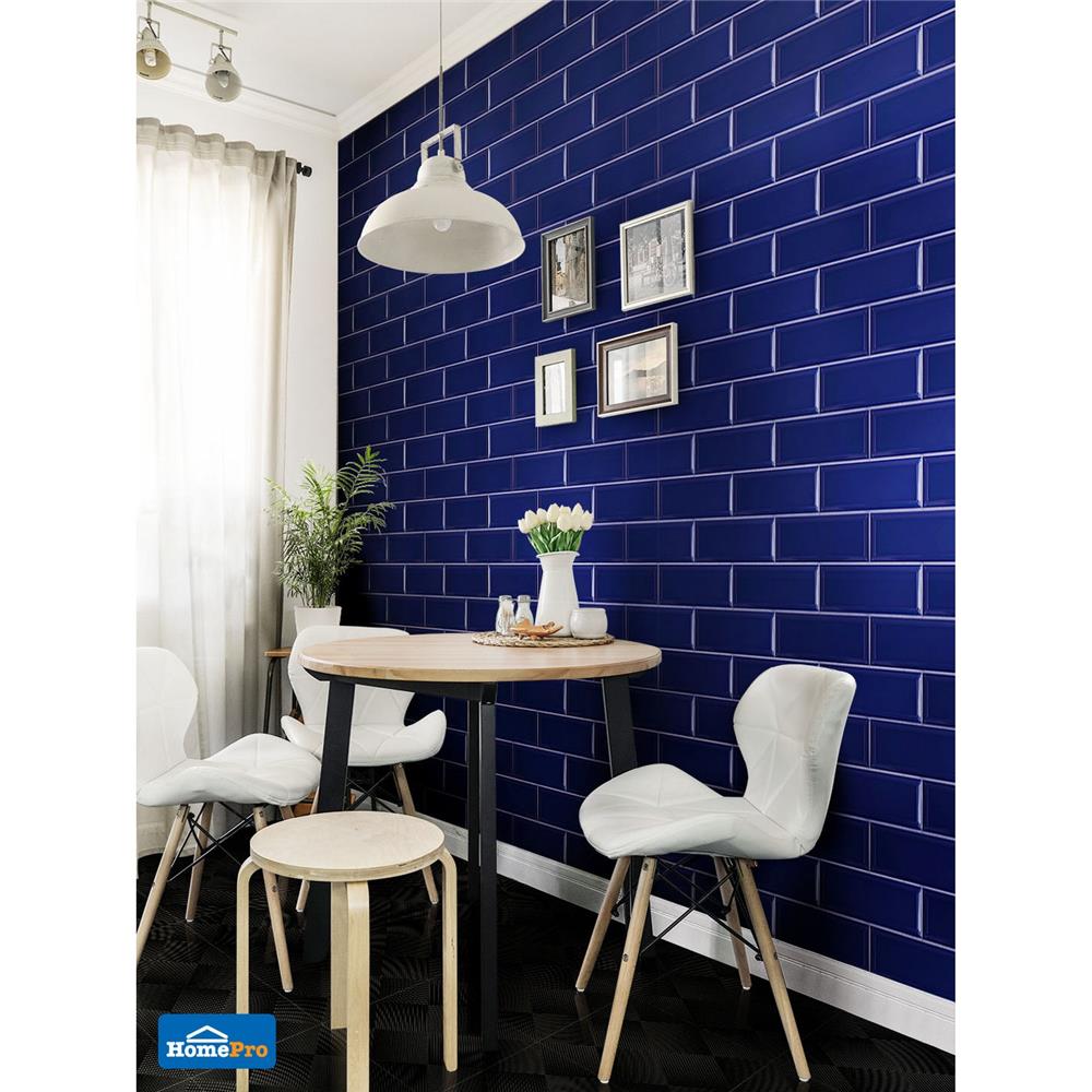 กระเบื้องผนัง 10x30 ซม. TARA ไดมอนด์ เนวี่ บลู A 0.99 ตร.ม.