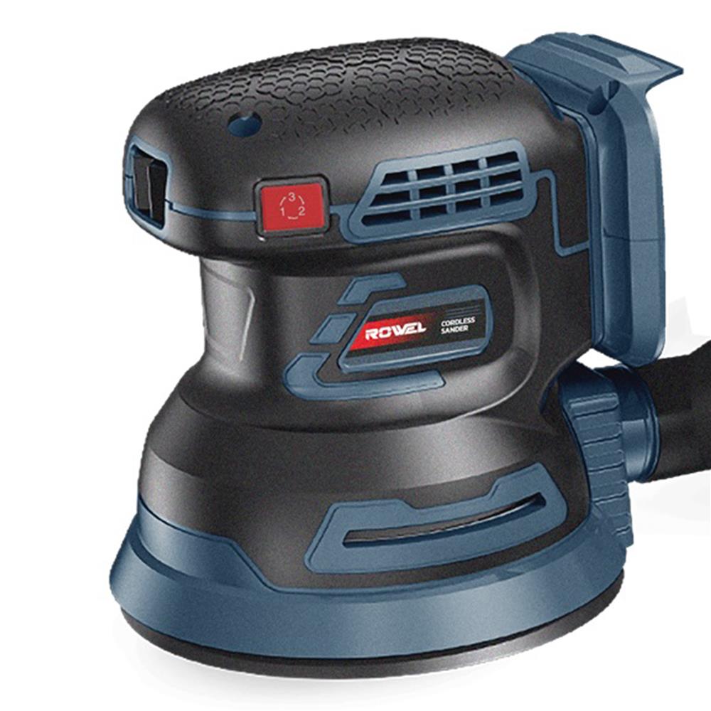 เครื่องขัดกระดาษทรายไร้สาย (เฉพาะตัวเครื่อง) ROWEL RW-PT-DOS125 20 โวลต์