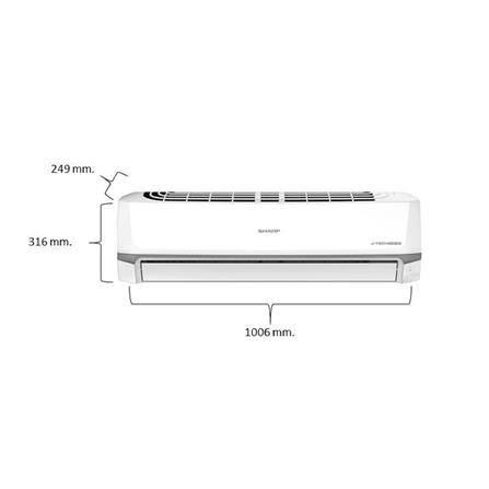 แอร์ผนัง SHARP AH-X24BB 21500 บีทียู อินเวอร์เตอร์_4