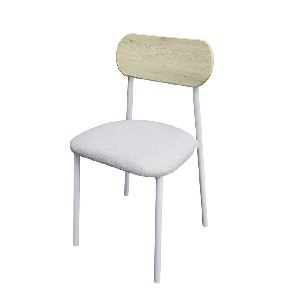 ชุดโต๊ะอาหาร 4 ที่นั่ง FURDINI GENTO สีไลท์โอ๊ค/ขาว