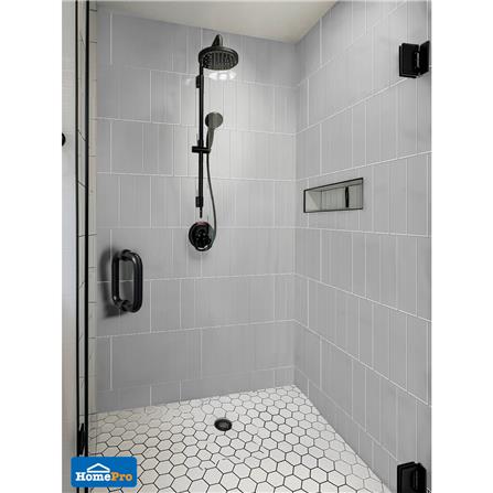 กระเบื้องผนัง 10x30 ซม. TARA กลอสซี่ เทาอ่อน A 0.99 ตร.ม._8