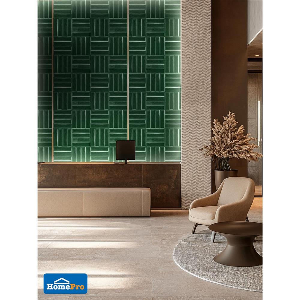 กระเบื้องผนัง 7.5x30 ซม. TARA ฮานา เขียว A 0.99 ตร.ม.