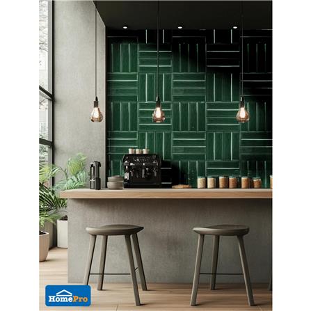 กระเบื้องผนัง 7.5x30 ซม. TARA ฮานา เขียว A 0.99 ตร.ม._5