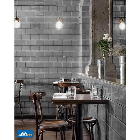 กระเบื้องผนัง 10x30 ซม. TARA เจสลีน เทาเข้ม A 0.99 ตร.ม._2