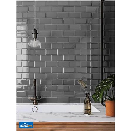 กระเบื้องผนัง 10x30 ซม. TARA เจสลีน เทาเข้ม A 0.99 ตร.ม._3