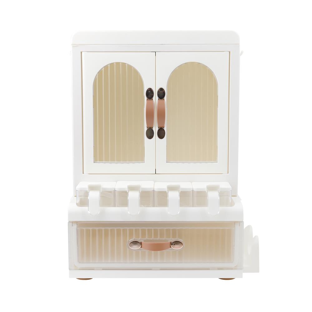 ตู้เก็บเครื่องปรุงอเนกประสงค์ 2 ชั้น KECH IVORY