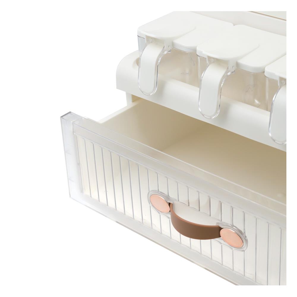 ตู้เก็บเครื่องปรุงอเนกประสงค์ 2 ชั้น KECH IVORY