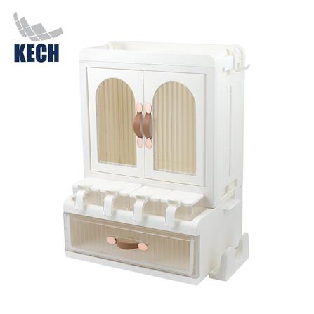 ตู้เก็บเครื่องปรุงอเนกประสงค์ 2 ชั้น KECH IVORY_1