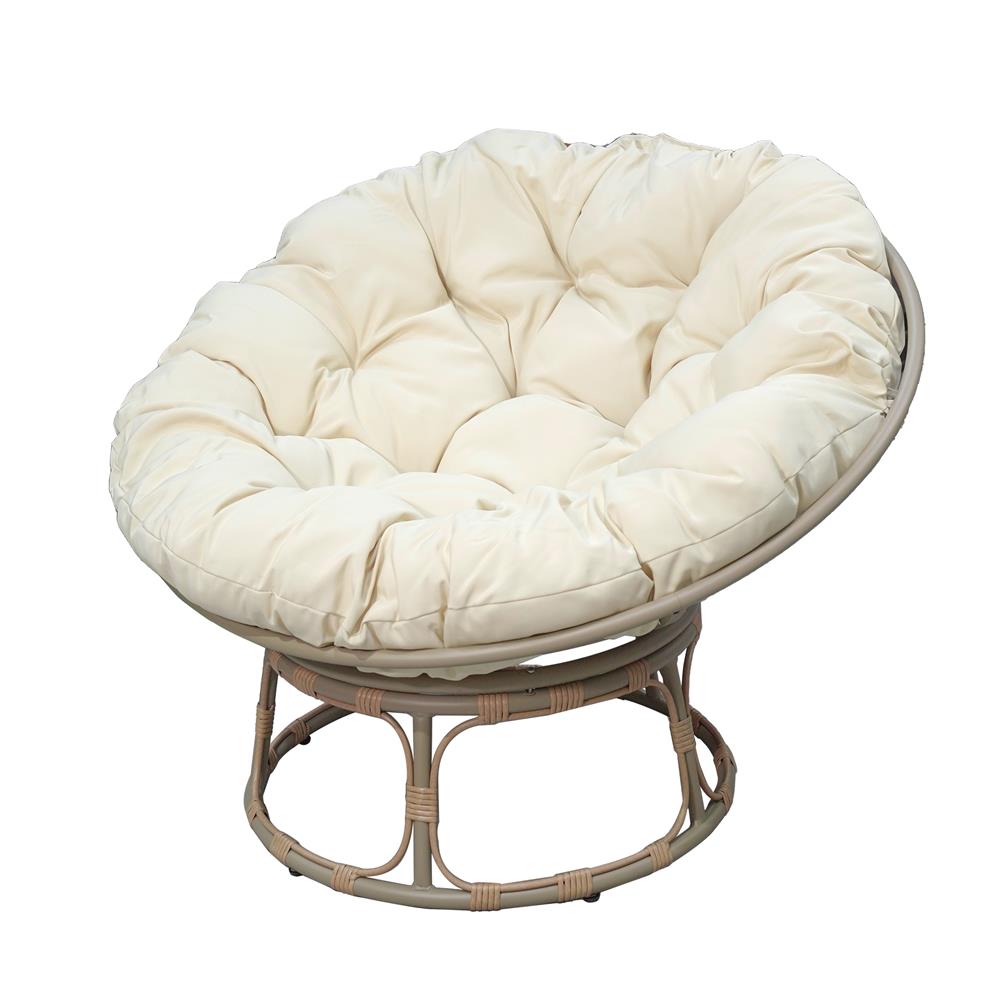 เก้าอี้พักผ่อน FURDINI MOONCHAIR RATTAN สีเบจ