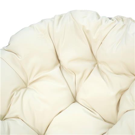 เก้าอี้พักผ่อน FURDINI MOONCHAIR RATTAN สีเบจ_2