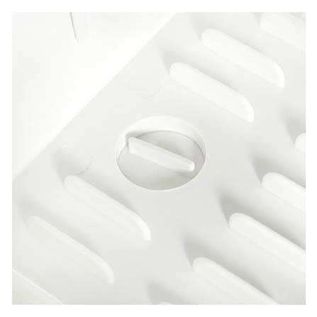 ชั้นคว่ำจานพลาสติก KECH IVORY_3