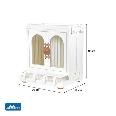 ตู้เก็บเครื่องปรุงอเนกประสงค์ 1 ชั้น KECH IVORY_8