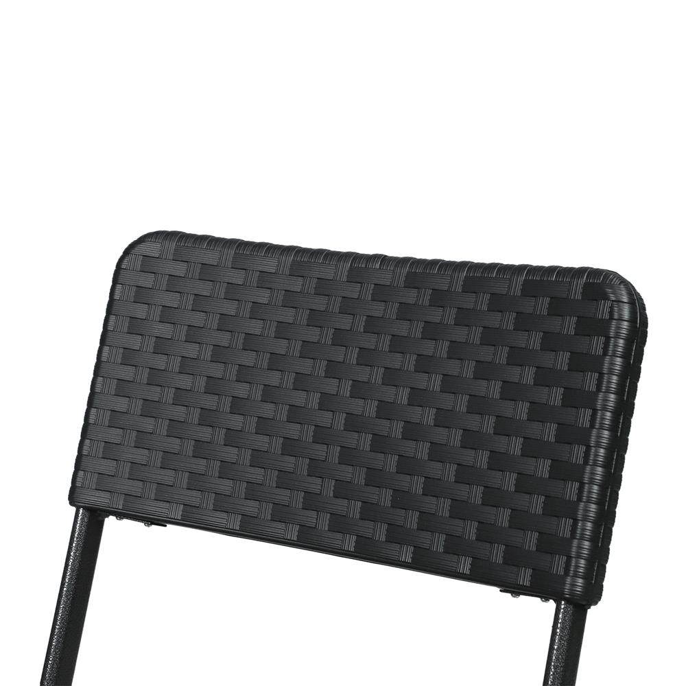 เก้าอี้พับ HDPE ME LIVING สีดำ