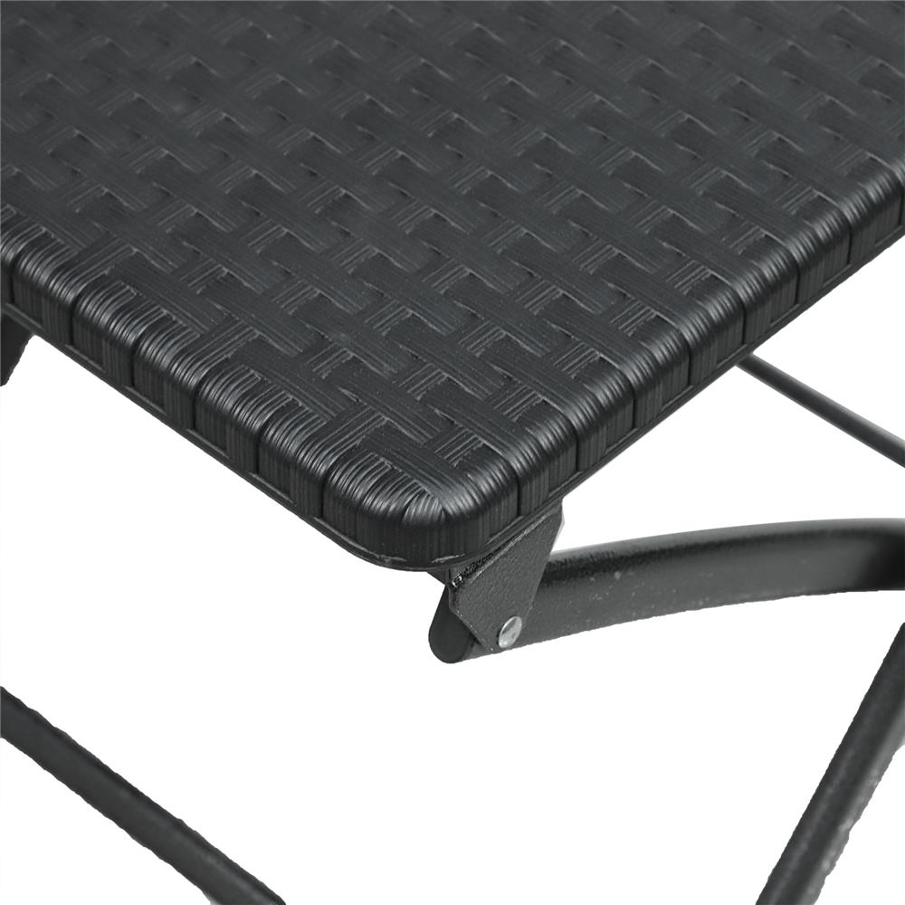 เก้าอี้พับ HDPE ME LIVING สีดำ